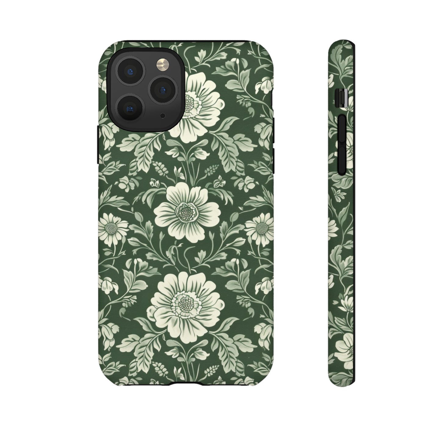 Floral Sage Green Wildflower Phone Case