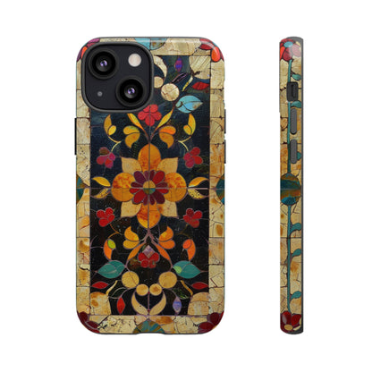 Azulejo Porcelain Vintage Tile Mediterranean Design Phone Case