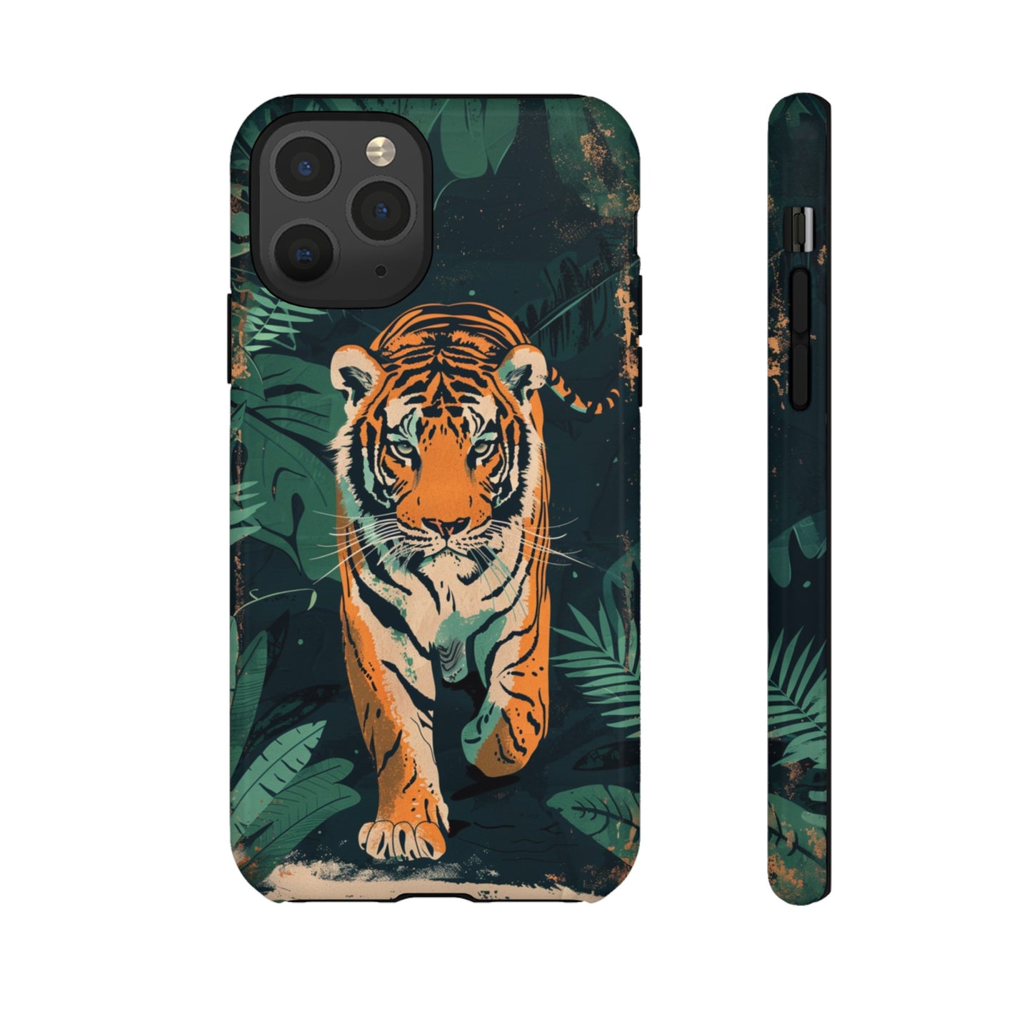 Retro Jungle Tiger Phone Case