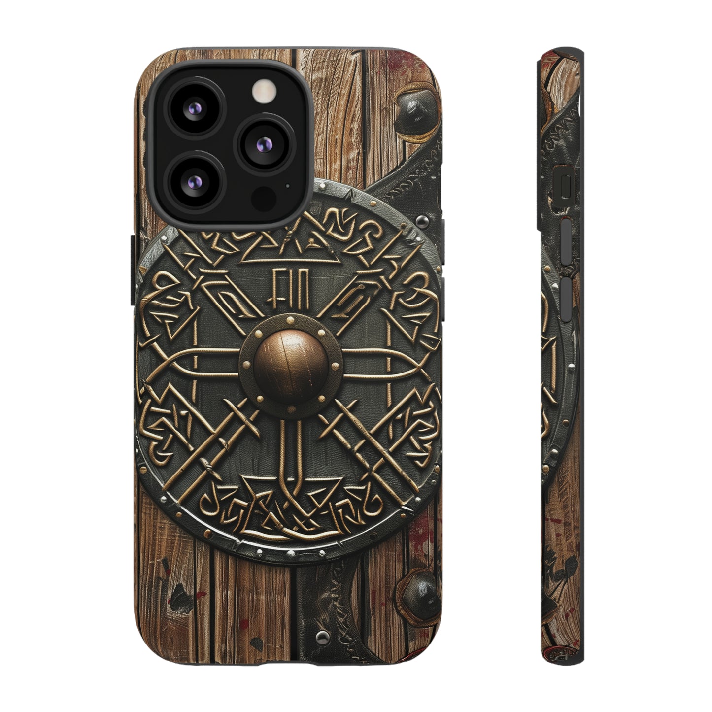 Viking Battle Shield Phone Case