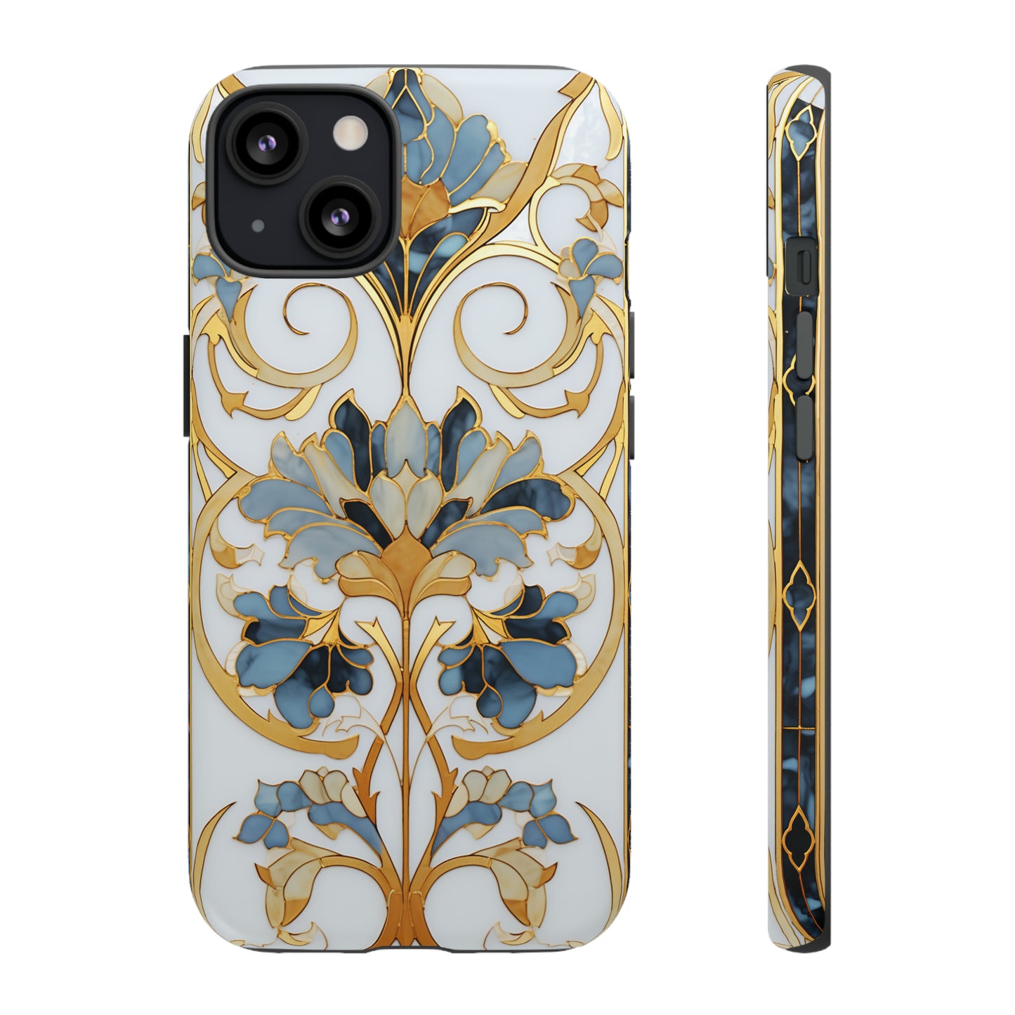 Art Deco Floral Gold