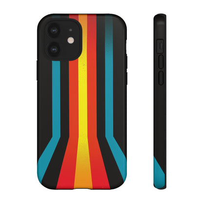 Retro Lines 1980s Flashback Phone Case