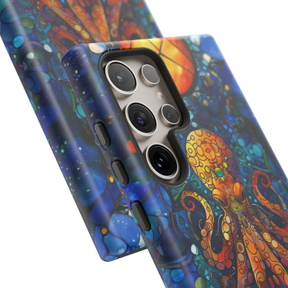 Octopus Stained Glass Undersea Magic Phone Case