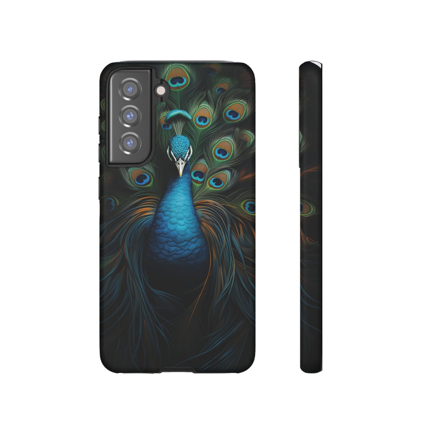 Peacock Feathers iPhone Case - A Timeless Symbol of Elegance for Google Pixel, iPhone, and Samsung Cases