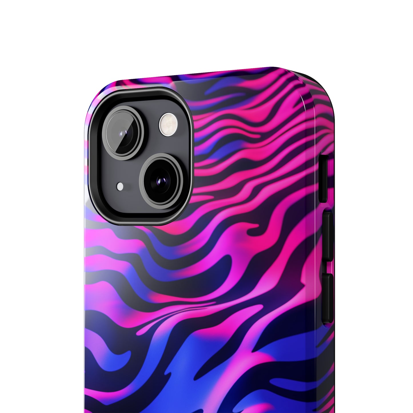 Wild Illusion: Trippy Tiger Stripes Mystique | Dynamic iPhone Case