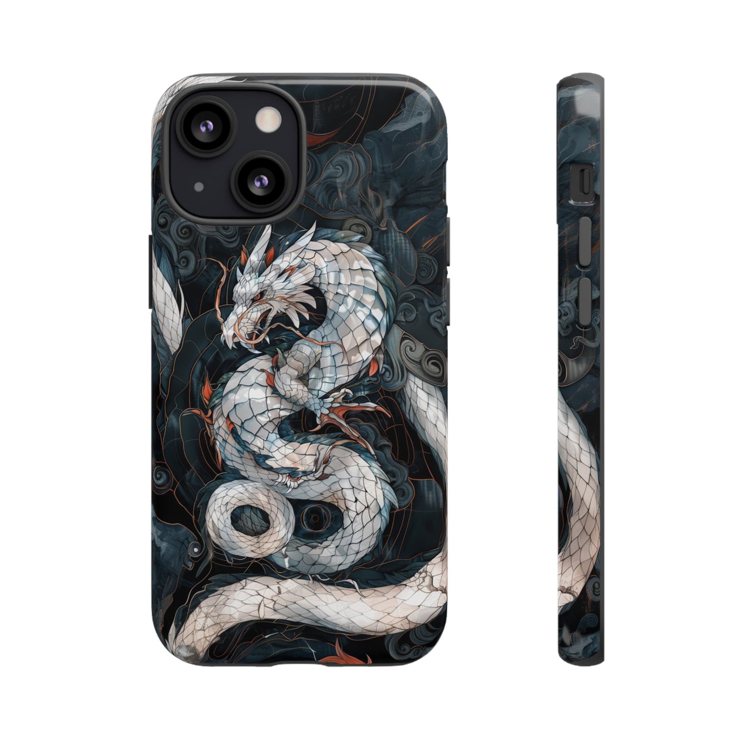 Year of the Dragon Stained Glass Illusion Phone Case