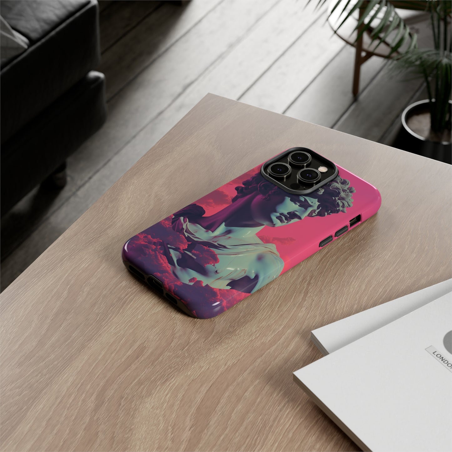 Vaporwave iPhone Case: Retro '90s Design for Apple iPhone, Samsung Galaxy, and Google Pixel