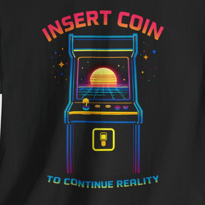 adulthood arcade game no one wins t shirt