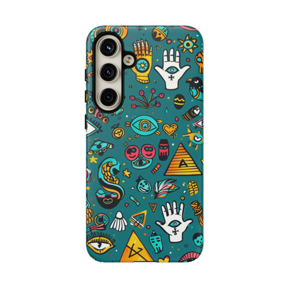 UFOs and Ancient Egypt Talisman Collage Phone Case