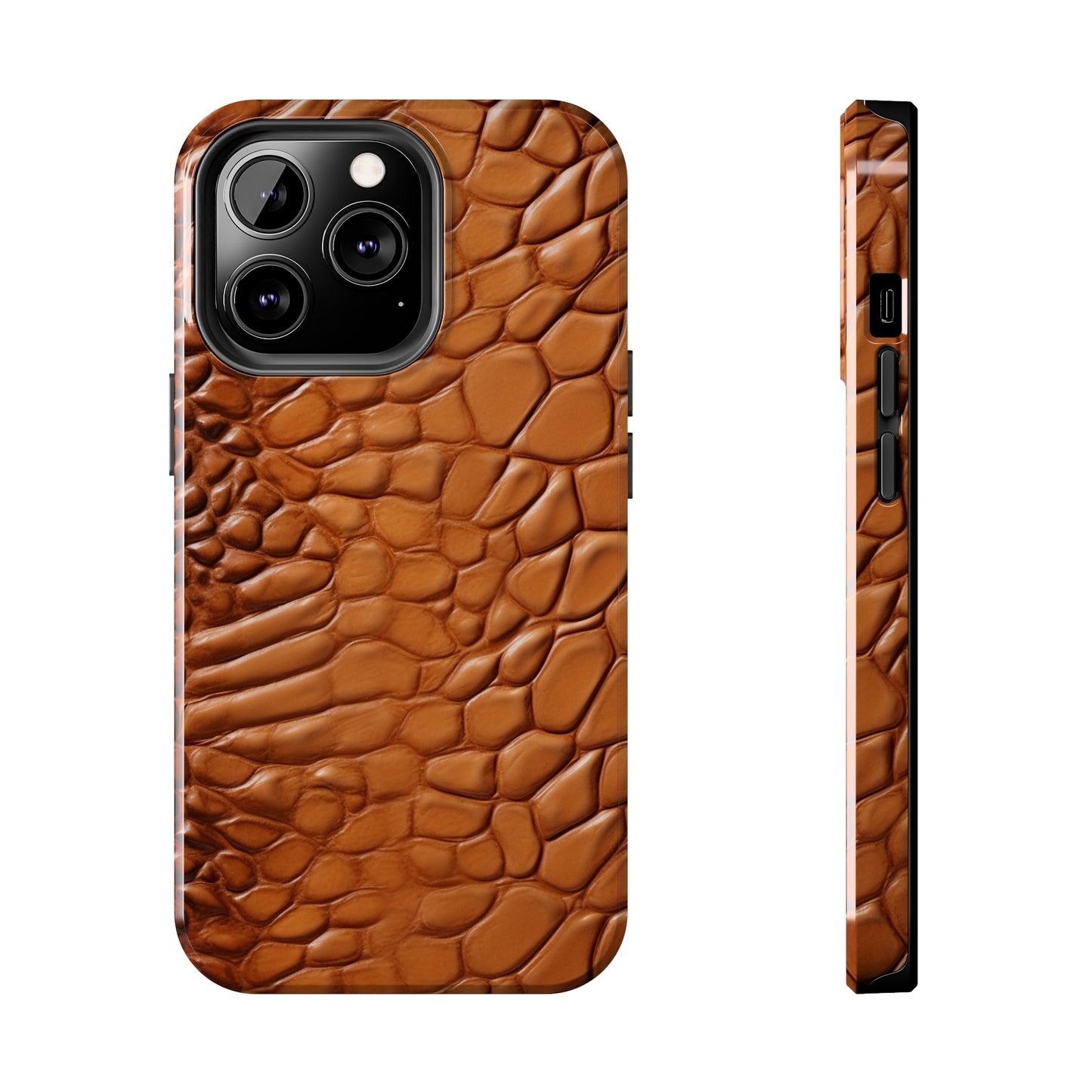 Faux Alligator Skin Textured look and style iPhone Case