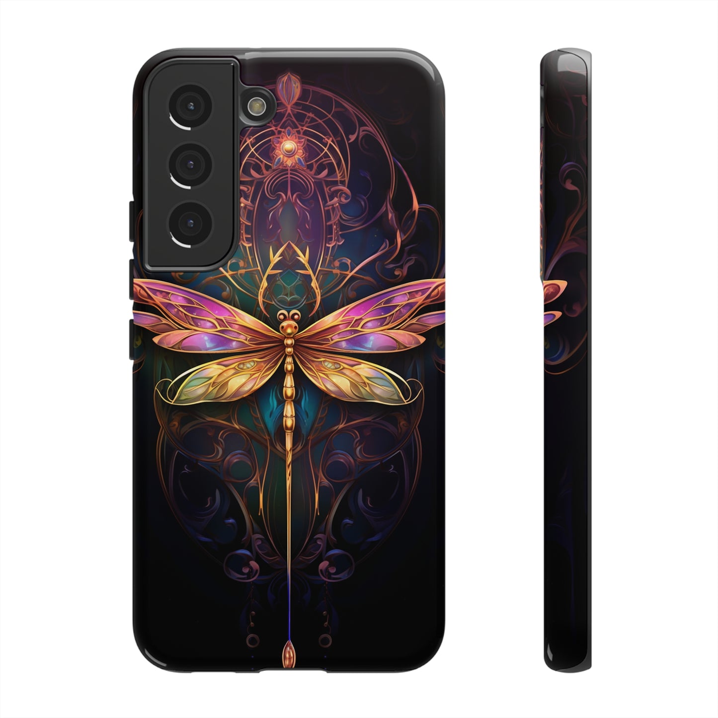 Art Nouveau Dragonfly - A Timeless Symbol of Elegance for Google Pixel, iPhone, and Samsung Cases