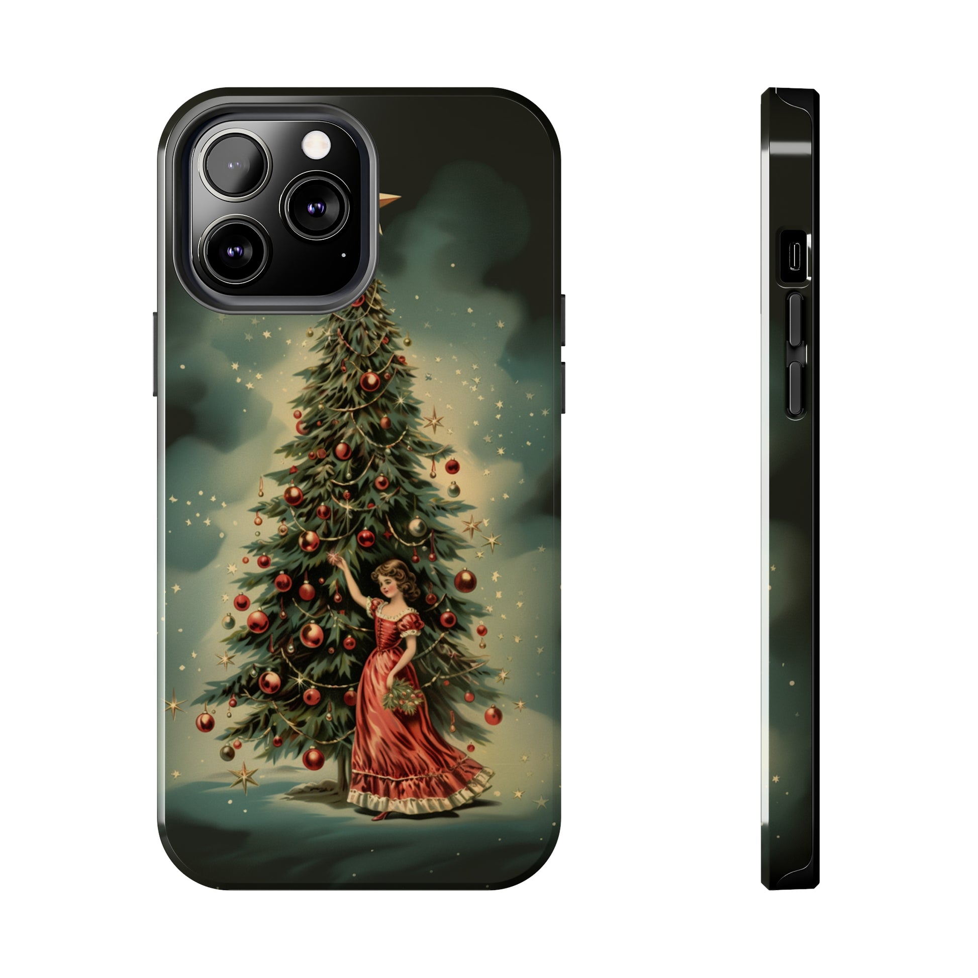 Timeless yuletide pattern case for iPhone 13