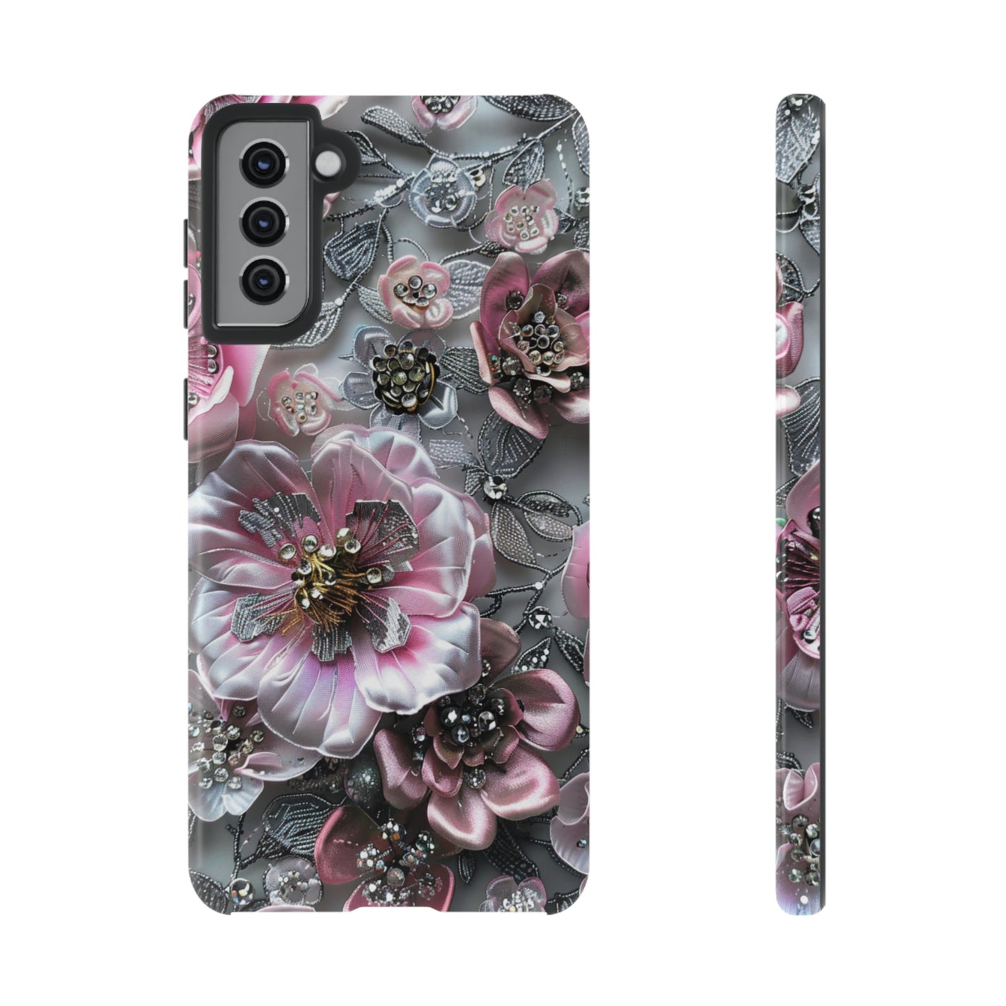 Coquette Aesthetic Floral Art iPhone 15 Case