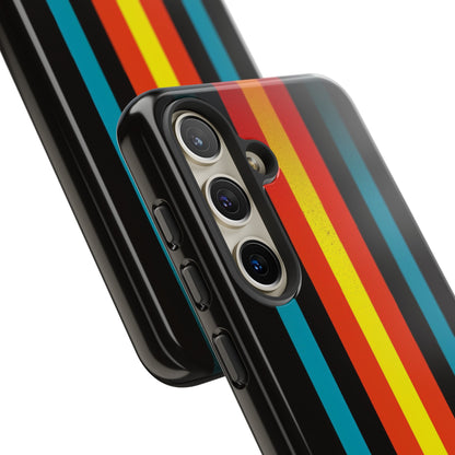 Retro Lines 1980s Flashback Phone Case