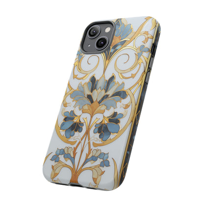 Art Deco Floral Gold