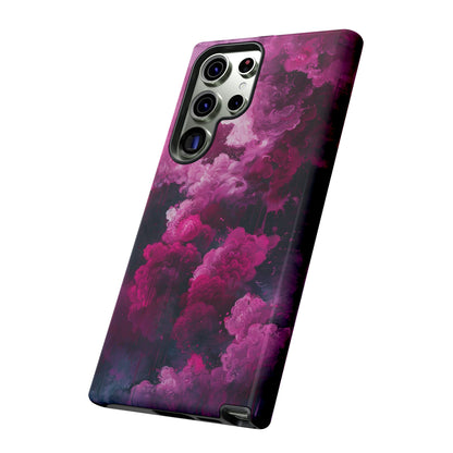 Magenta and Blue Color Explosion Phone Case