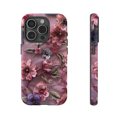 Coquette Aesthetic Floral Art Phone Case