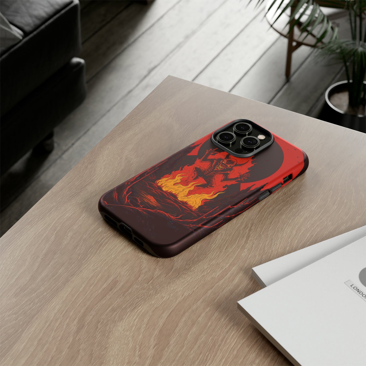 Little Red Devil iPhone Case