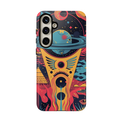 Cosmic Journey Space and Time Phone Case