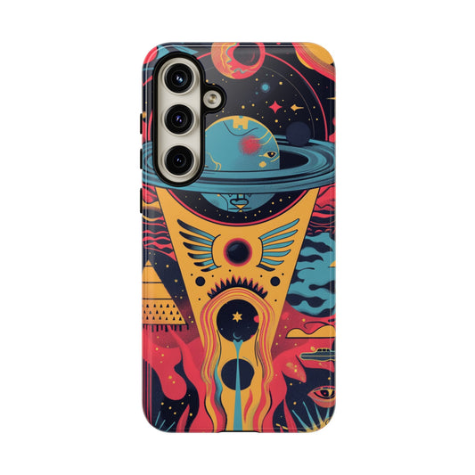 Cosmic Journey Space and Time Phone Case