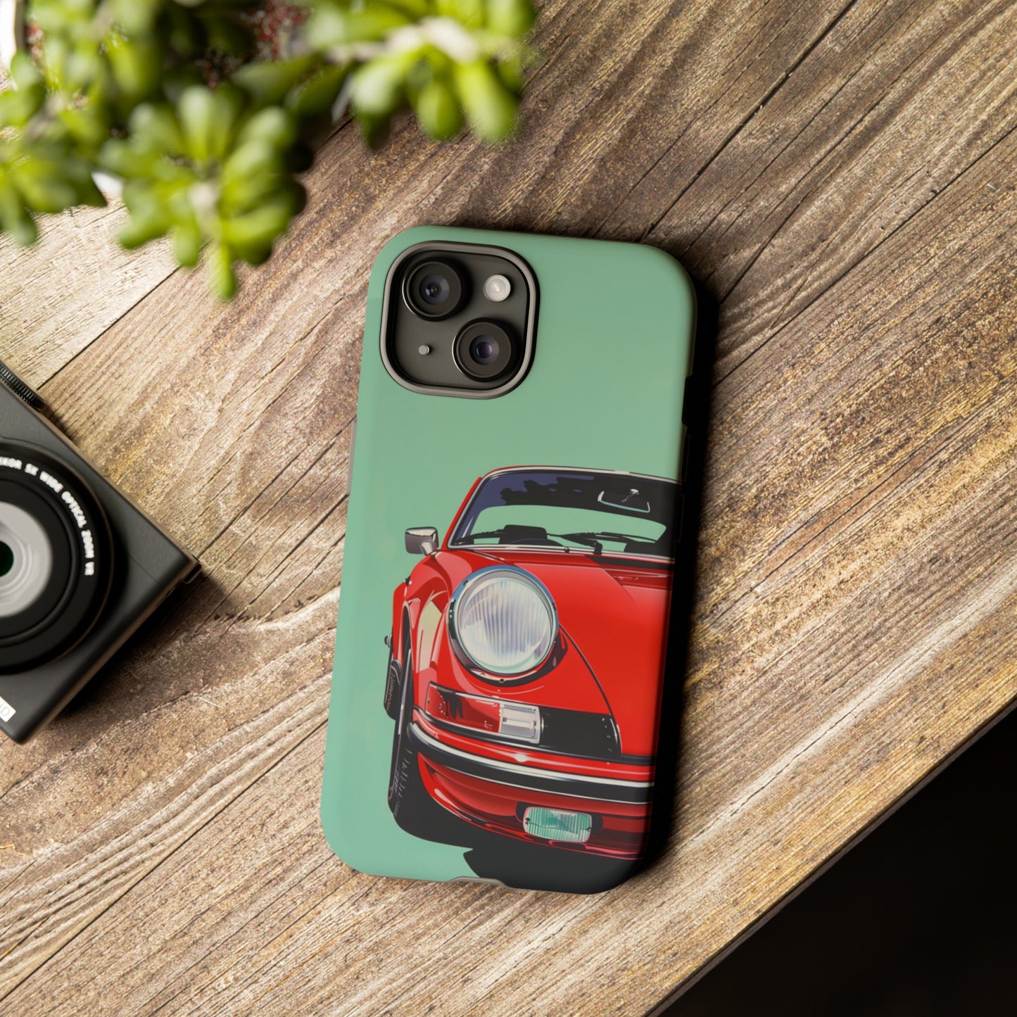 Classic Car Lover Porsche 911 Car Art Phone Case