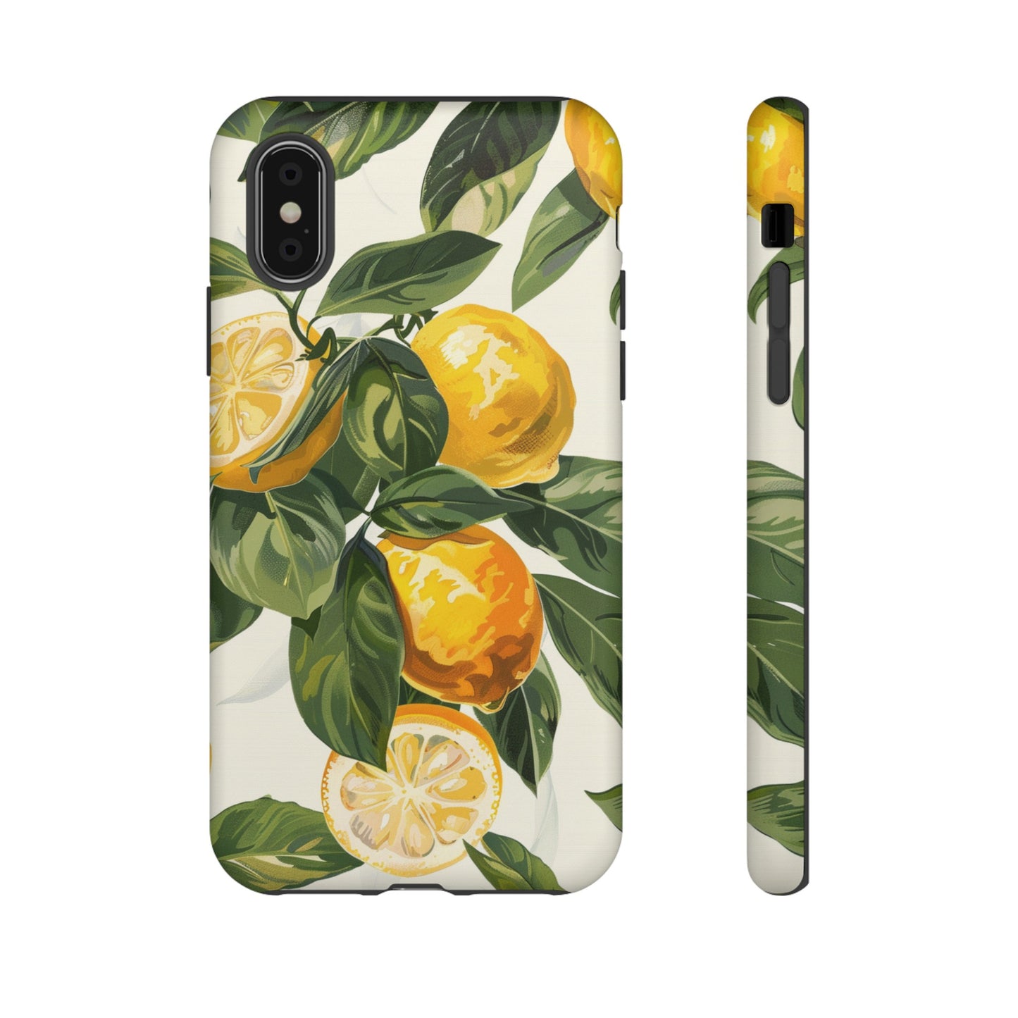 Yellow Lemon Italian  Painting iPhone 13 Case