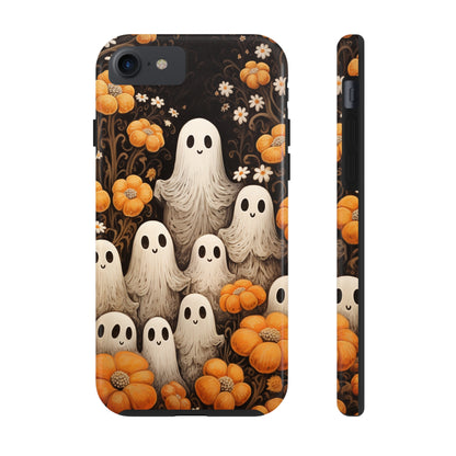 Ghostly Greetings: "Boo Trick or Treat" | Spooky Halloween Spirits iPhone Case