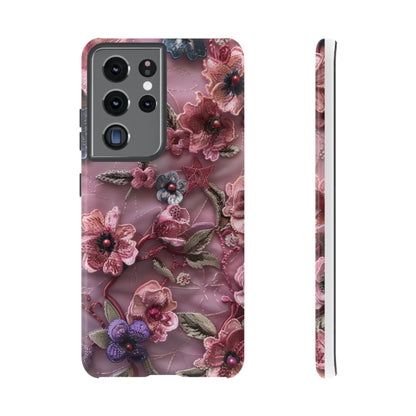 Coquette Aesthetic Floral Art Phone Case