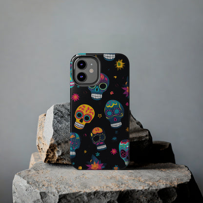 Sugar Skull iPhone Case | Day of the Dead Elegance for Apple iPhone Models