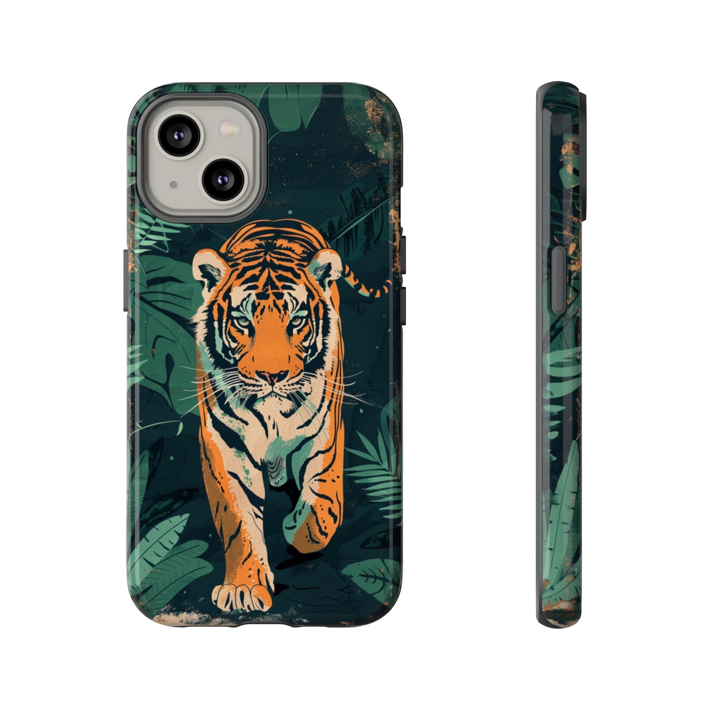 Retro Jungle Tiger Phone Case