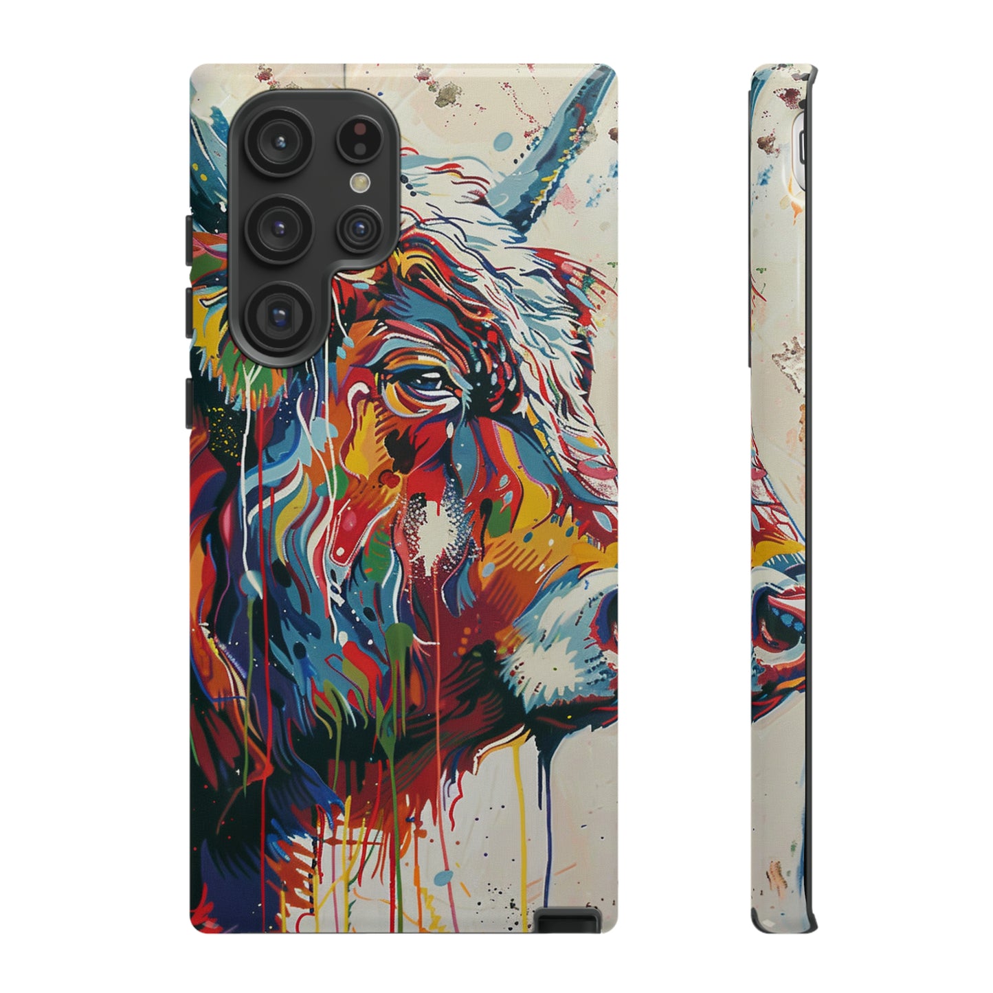 Whole Lotta Bull Abstract Phone Case