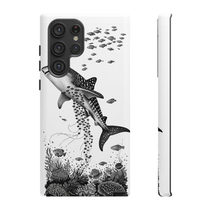 Whale Shark, Turtle, Manta Ray Phone Case