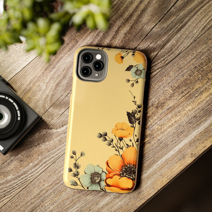 Classic Vintage Floral Case for iPhones – Timeless Elegance & Protection