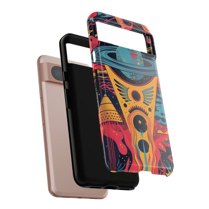 Cosmic Journey Space and Time Phone Case