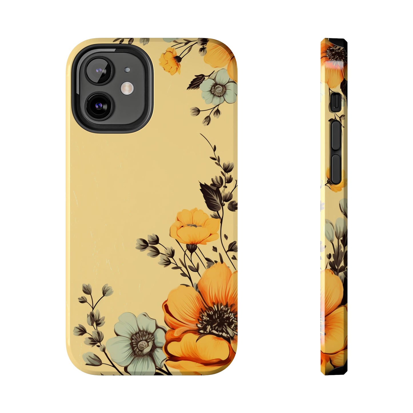 Classic Vintage Floral Case for iPhones – Timeless Elegance & Protection