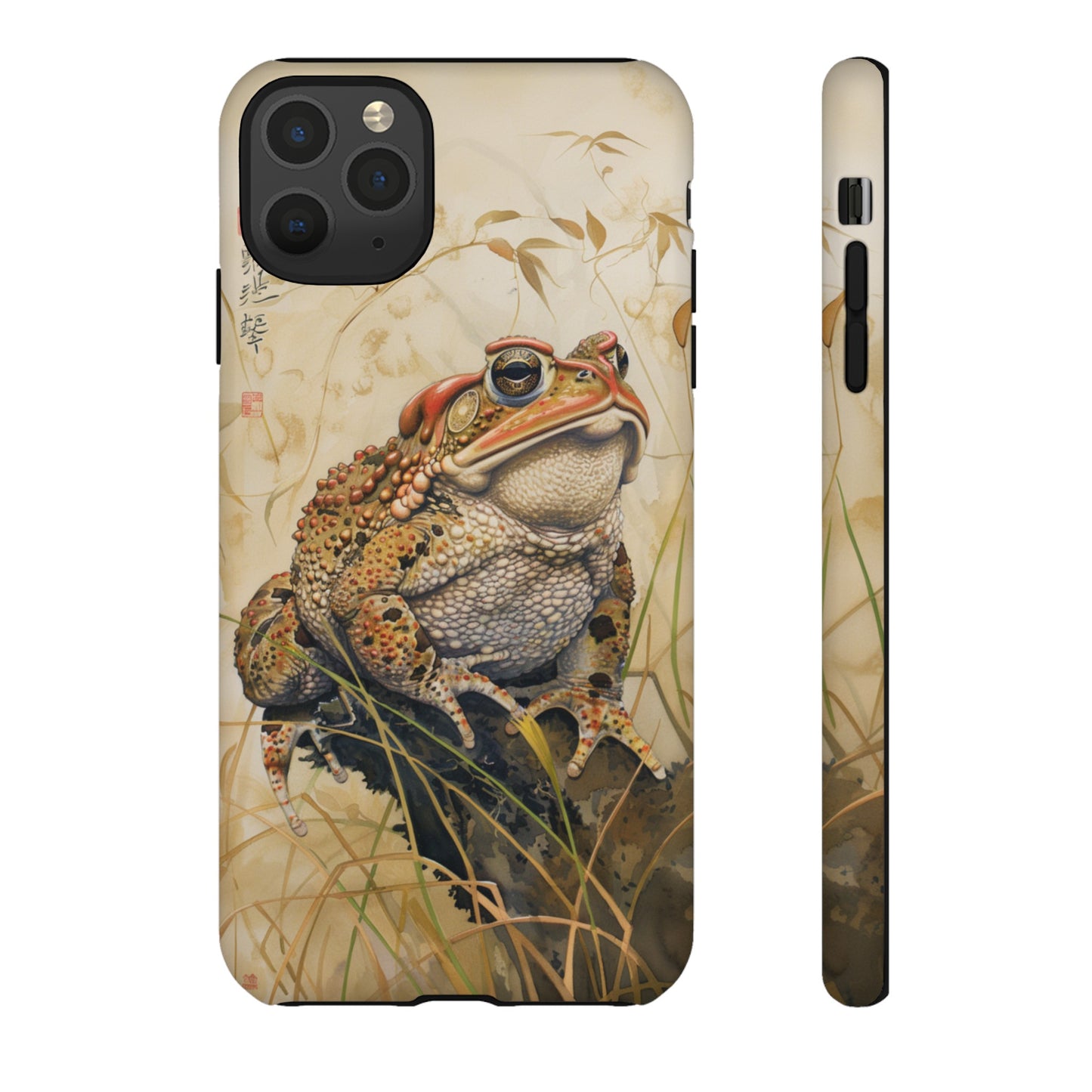 Toad on branch design cover for iPhone 12