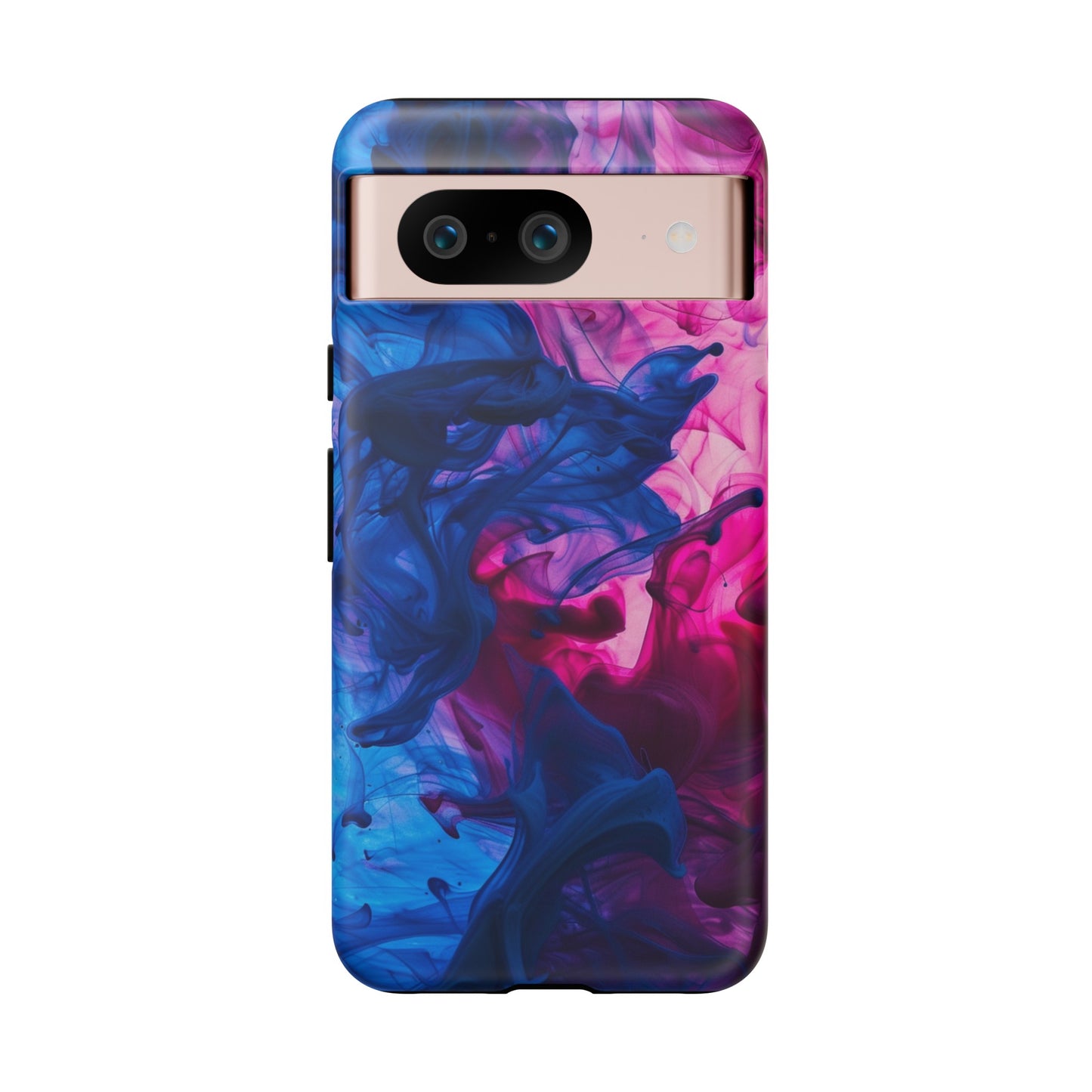 Magenta and Blue Color Explosion Phone Case