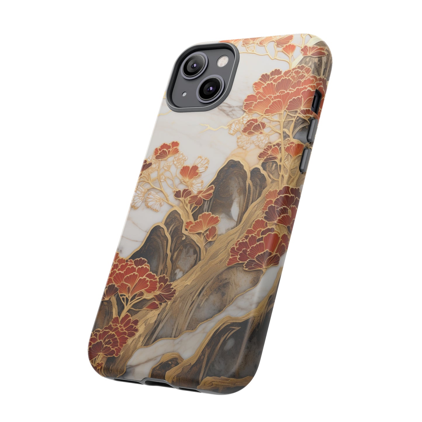 Chiyogami Floral Tough iPhone Case Galaxy S23 S22 S21 S20 Plus Ultra | Iphone 14 13 12 11 8 Pro Max Mini | Pixel 7 6 Pro 5 | Japanese Boho