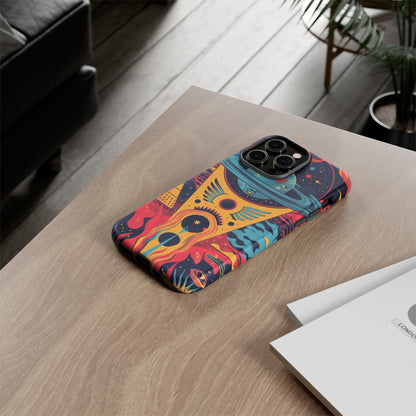 Cosmic Journey Space and Time Phone Case