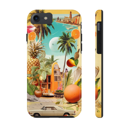 Summer Vibrations iPhone Tough Case | Embrace the Energetic Spirit of Summer with Reliable Protection