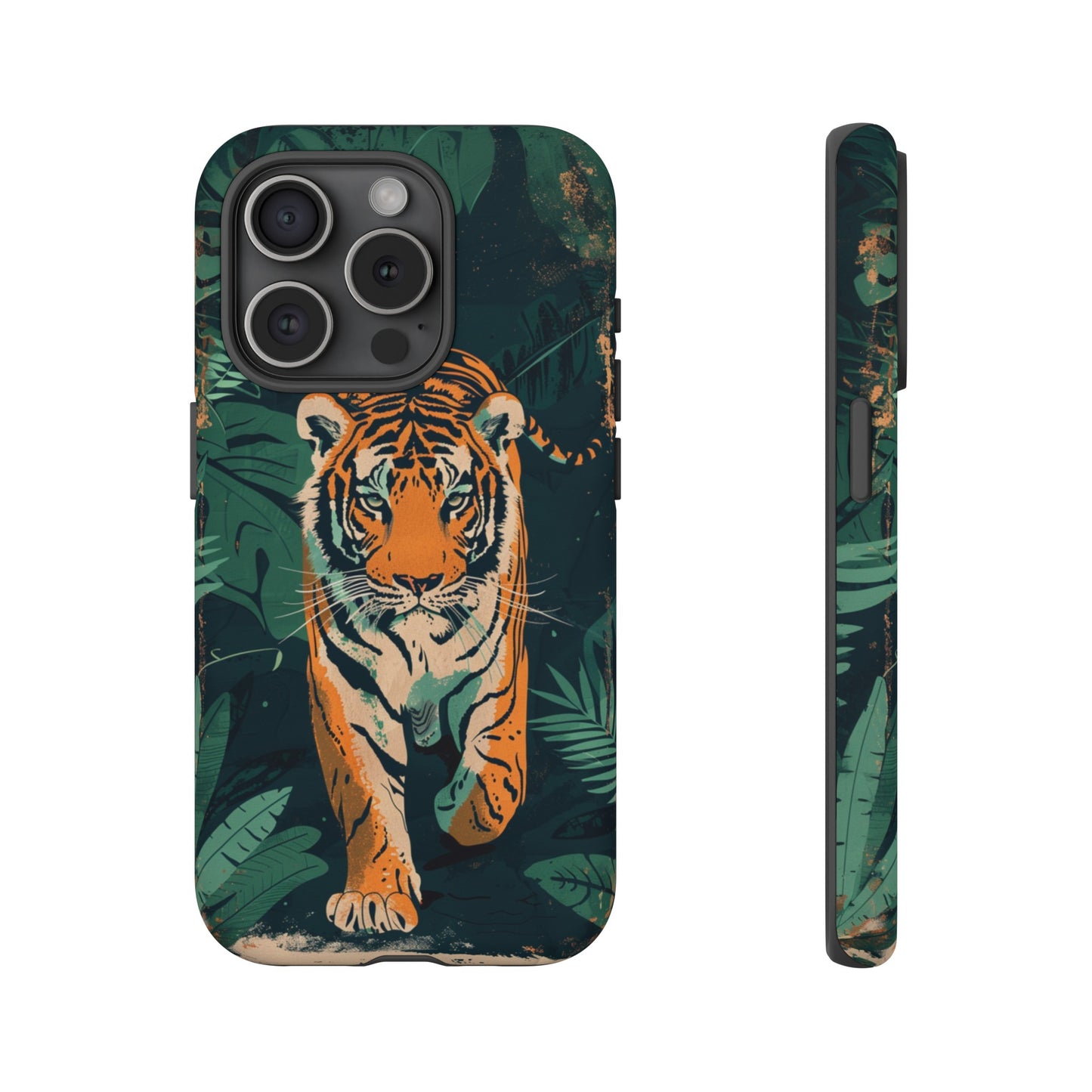 Retro Jungle Tiger Phone Case