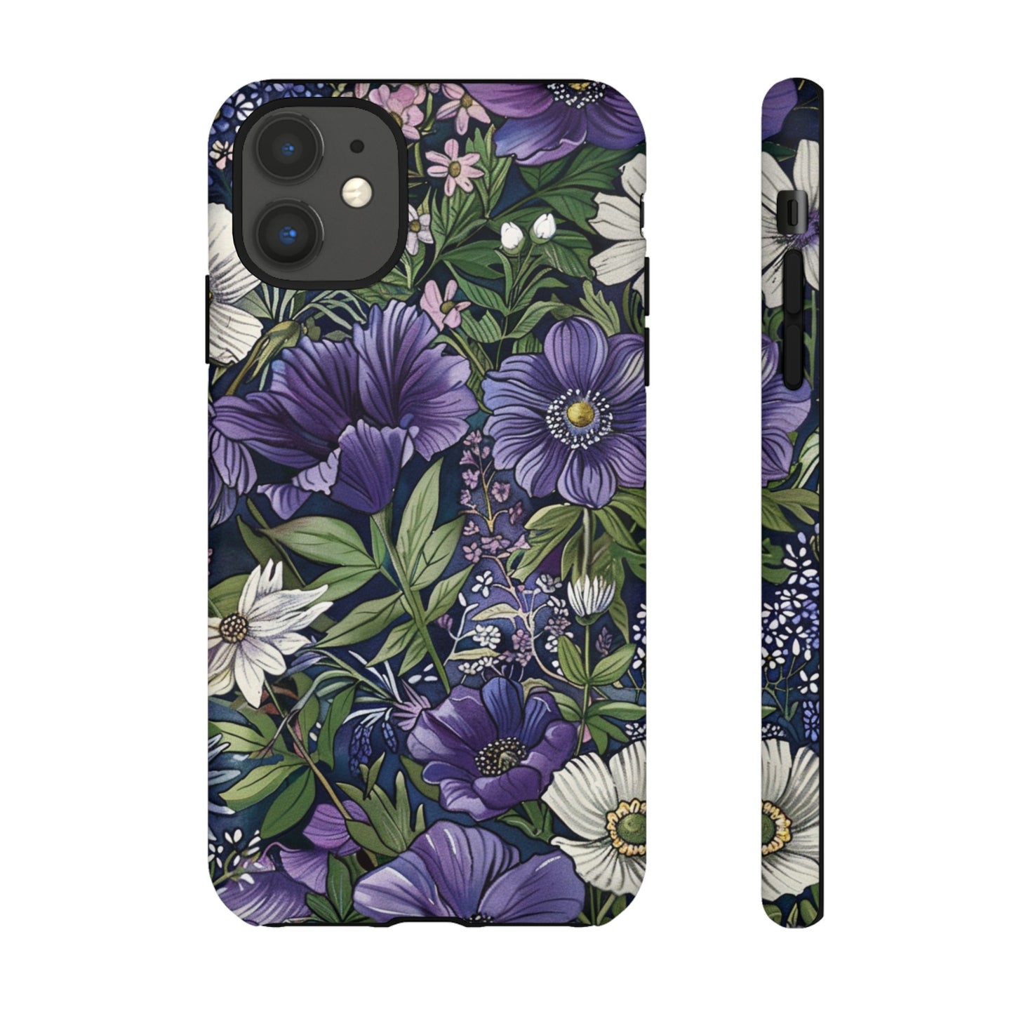 Floral Sage Purple Wildflower Phone Case