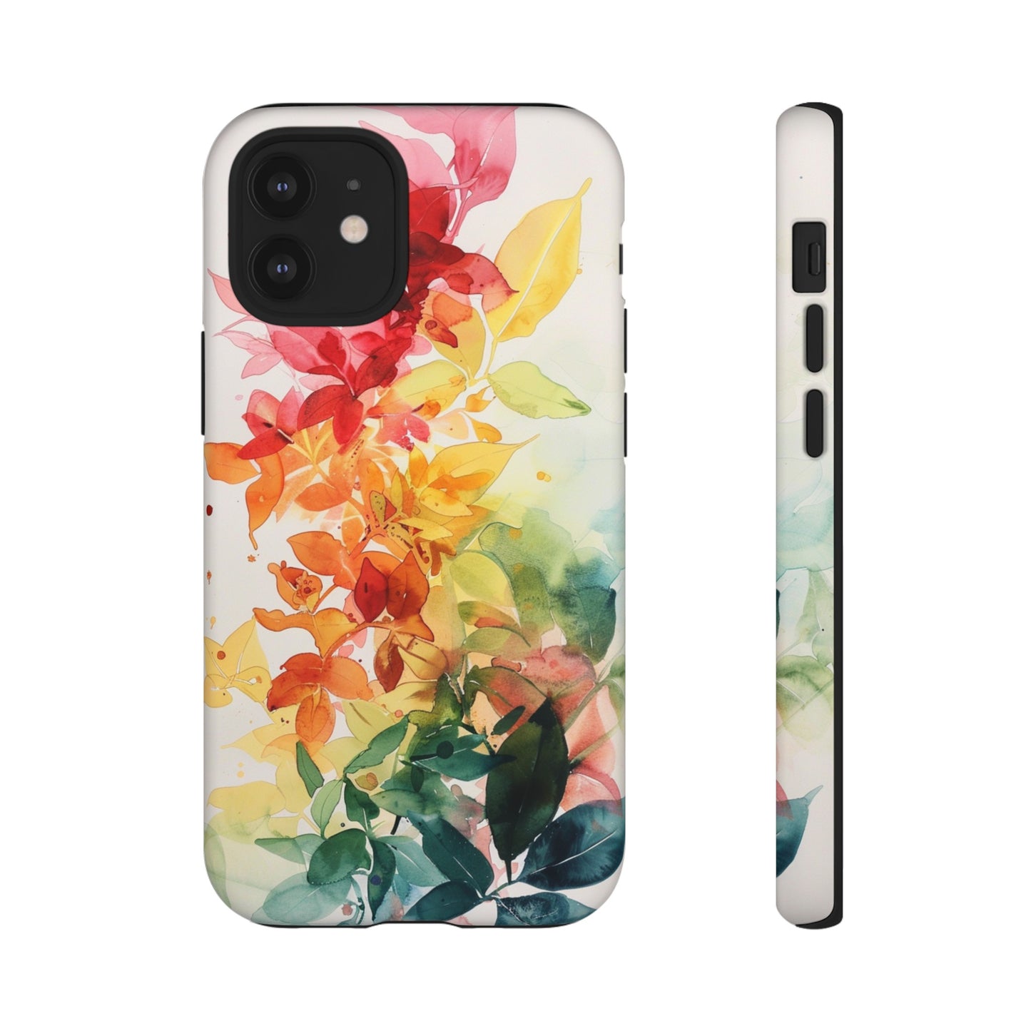 Floral Watercolor Painting iPhone 15 Case