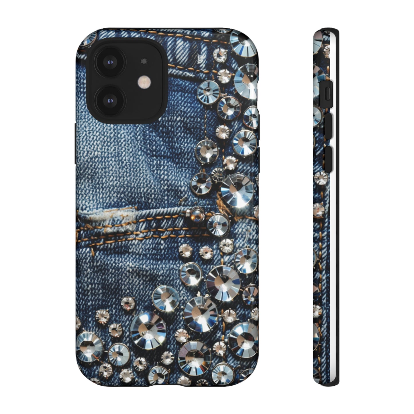 Blue Jean Queen Rhinestone Bling Phone Case