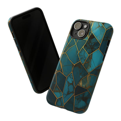 Abstract Mosaic Phone Case for iPhone 15, 14, Pro Max, 13, 12 & Samsung Galaxy S23, S22, S21, Google Pixel 7