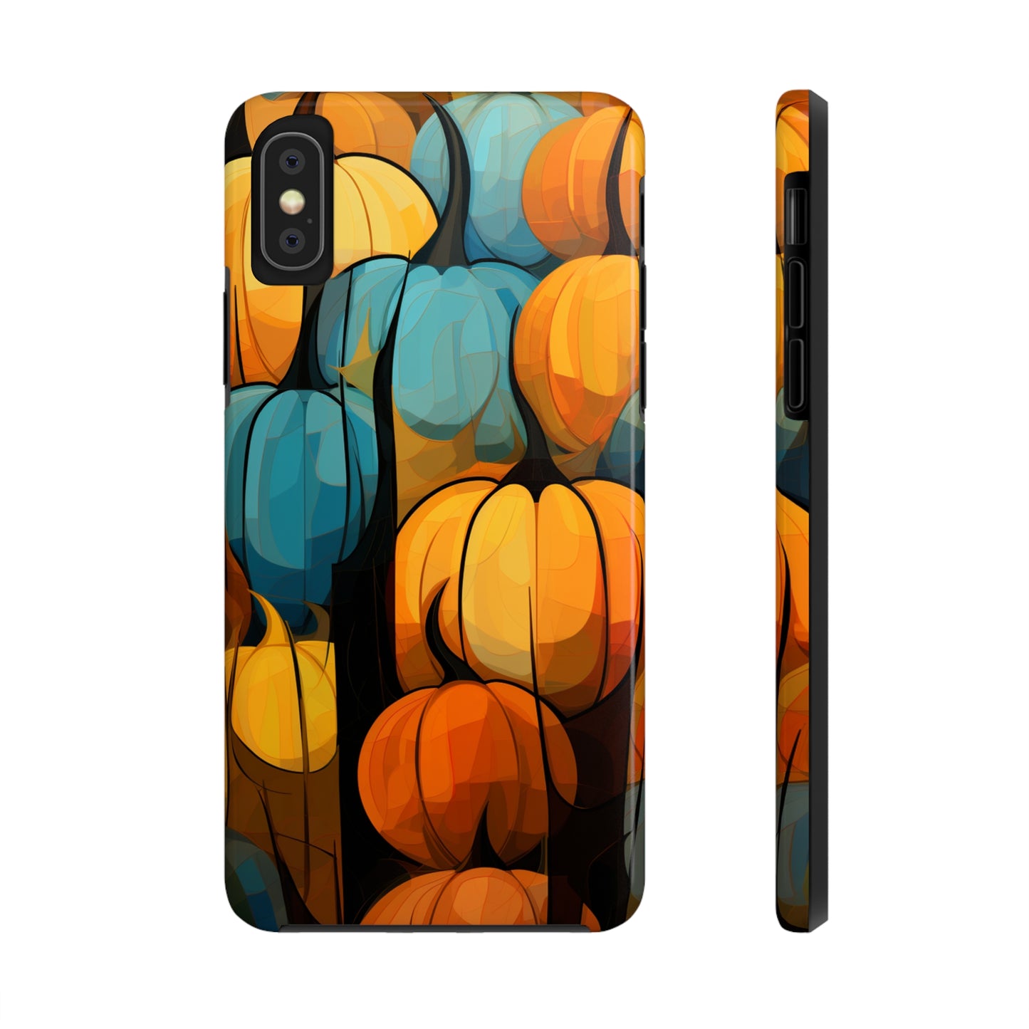 Halloween Fall Pumpkins iPhone Case | Embrace the Spooky Autumn Vibes