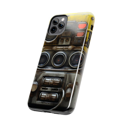 Cyberpunk Fallout Communicator iPhone Case