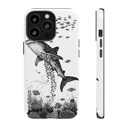 Whale Shark, Turtle, Manta Ray Phone Case