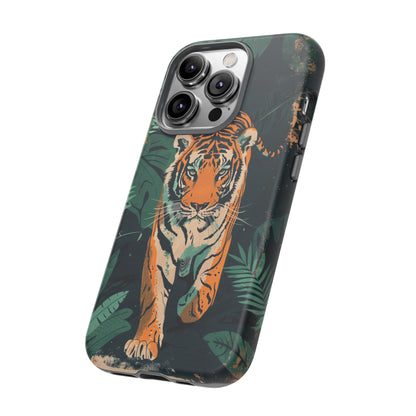 Retro Jungle Tiger Phone Case