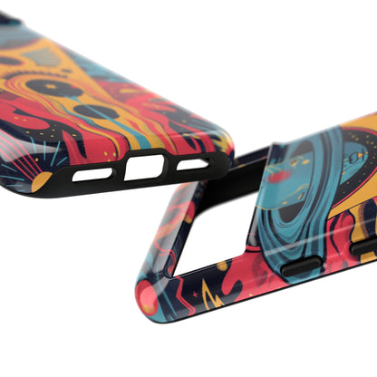 Cosmic Journey Space and Time Phone Case